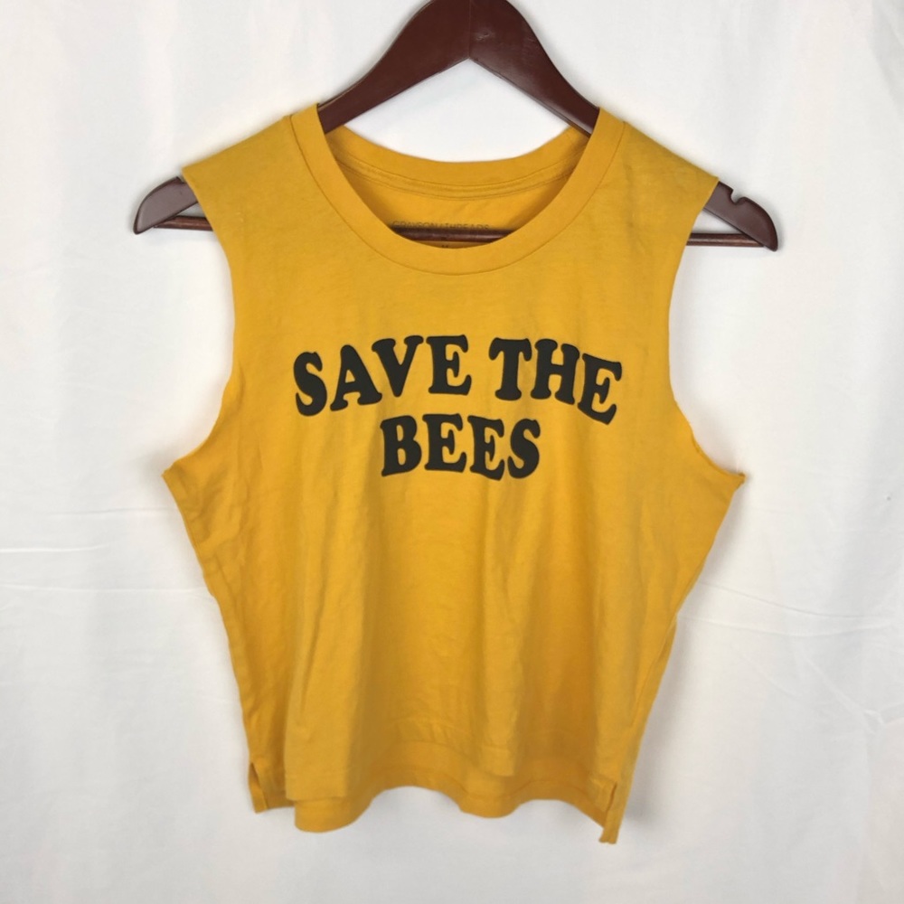 Grayson Threads Sleeveless Crop Sleepwear tee